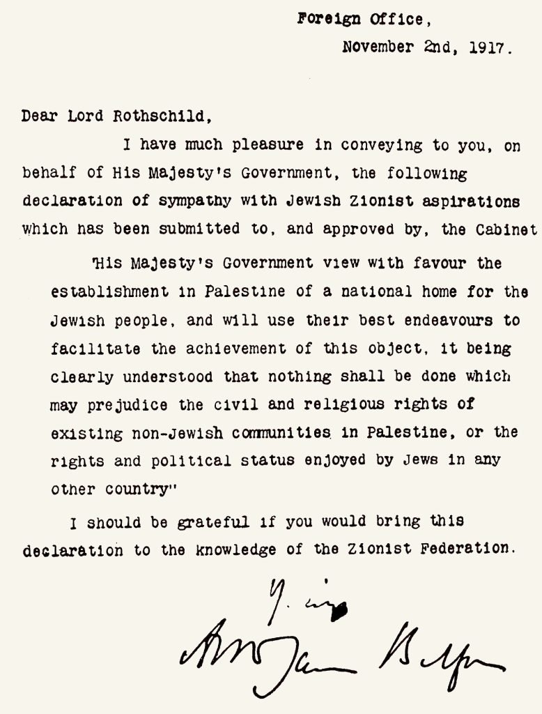 Declaración Balfour