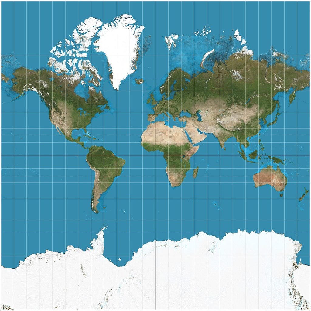 El norte no siempre estuvo arriba: por qué dibujamos así los mapas