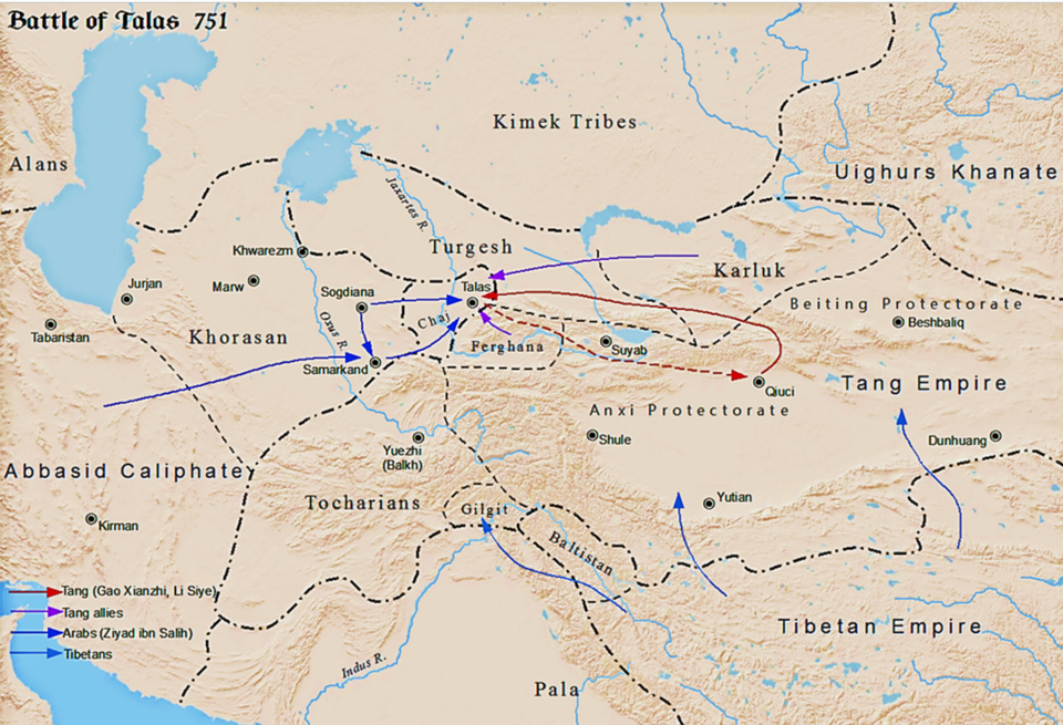 El río Talas, 751: el choque olvidado entre China y el islam por el corazón de Asia