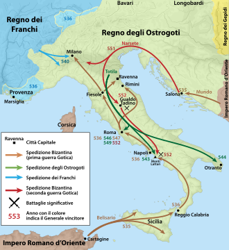 Guerra Gótica (535-554)
