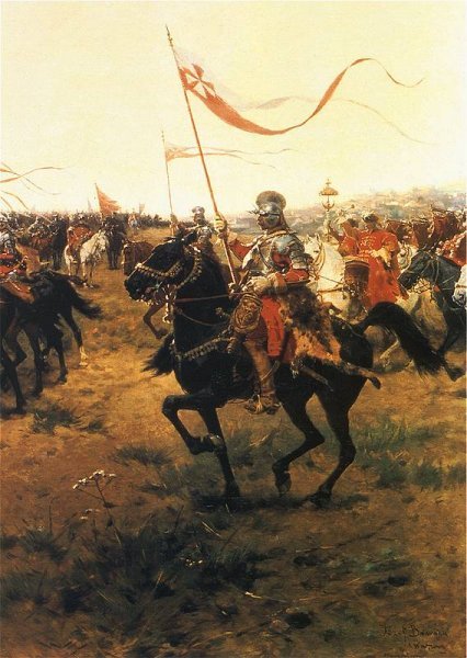 Húsares alados polacos