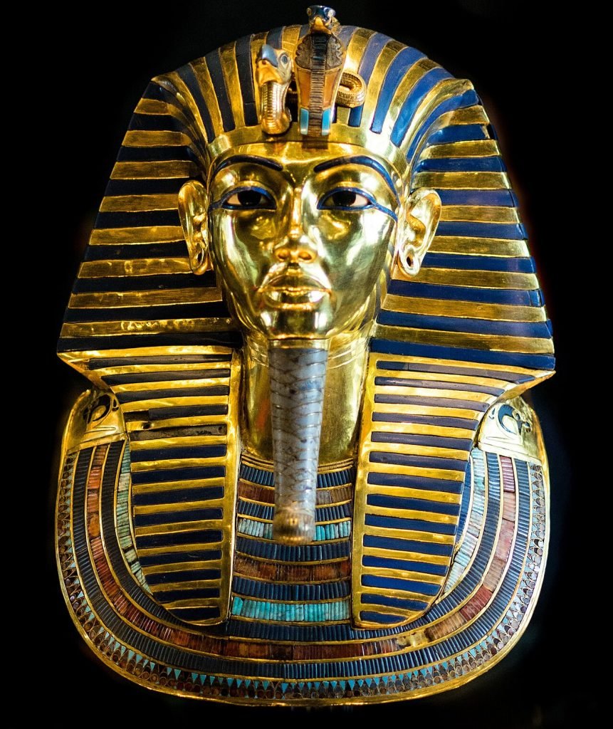 Máscara funeraria de Tutankamón