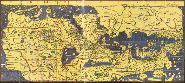 Por qué el norte va arriba en los mapas (y por qué no siempre fue así)