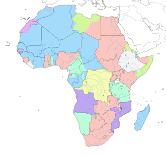 Reparto de África