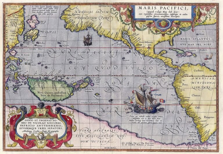 Grabado de la nao Victoria, el único barco que completó la circunnavegación del globo
